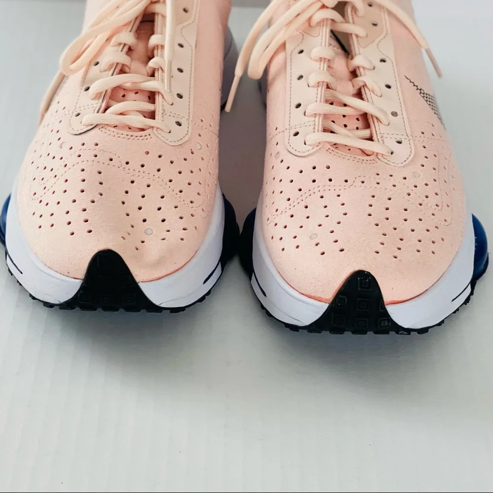 NWT Nike Women’s Air Zoom Type Sneaker, Orange Pearl Deep Royal Blue, Size 11 - Picture 13 of 16